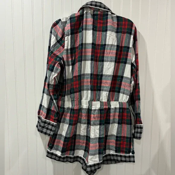 Victorias Secret plaid pj romper - Picture 2 of 3